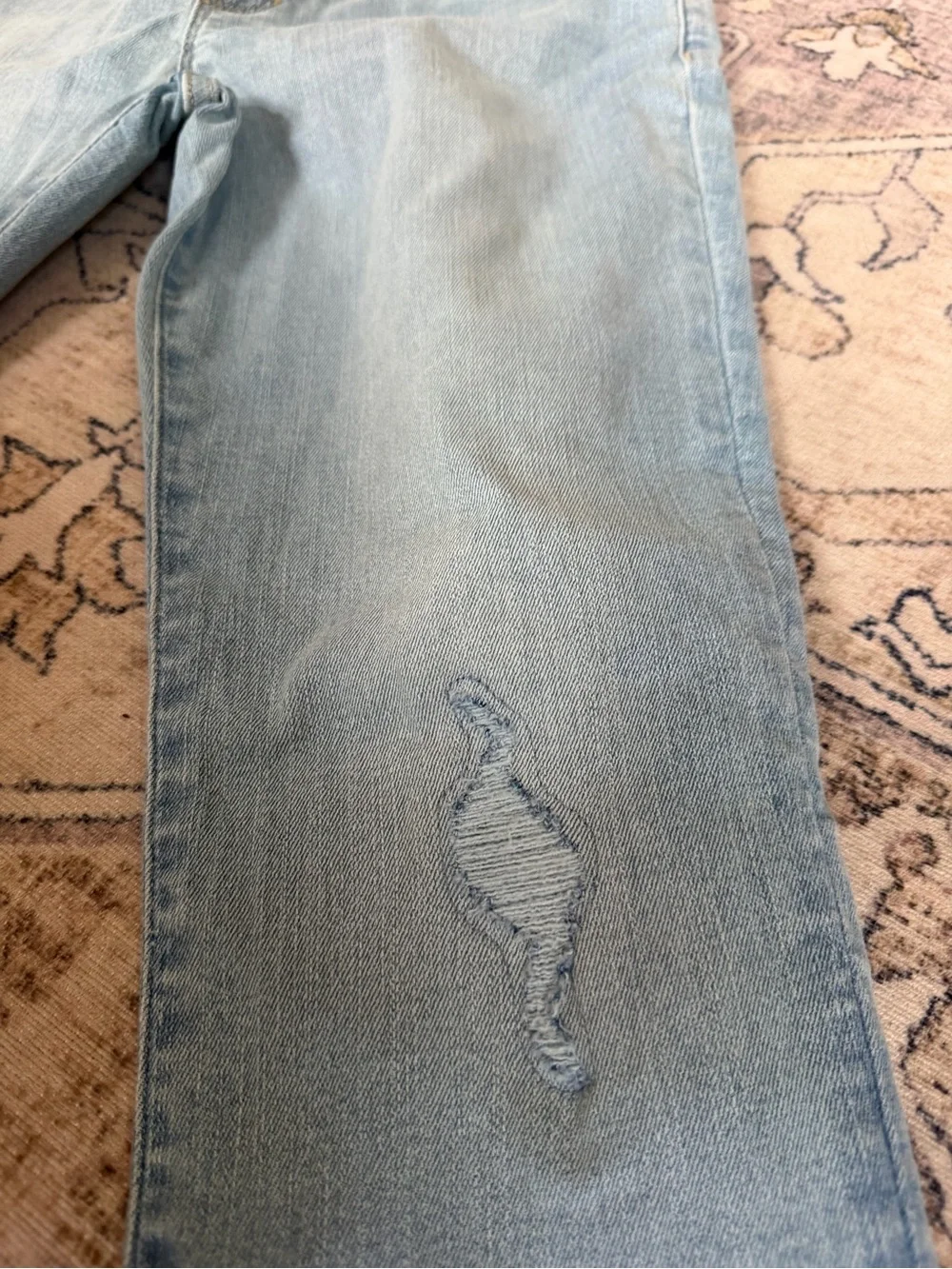 NWT Gap Kids Girls Pull-On Destructed Jegging Lot Sz 14 Plus Blue